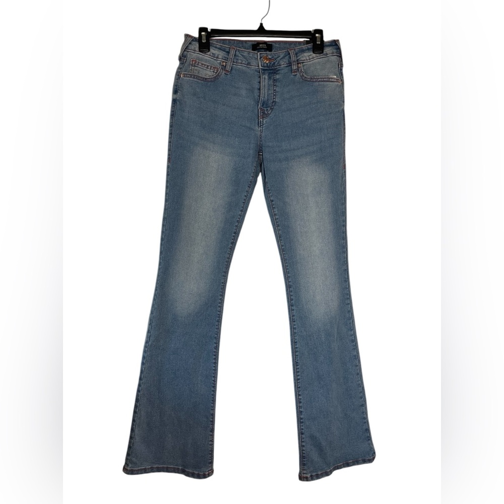 True Religion BECCA Mid Rise Bootcut women’s Light blue Jeans pant Sz W28